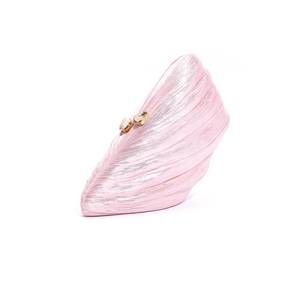 NEW EMM KUO women's saline clutch in pink